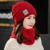 K&H Set Duo Gorro Bufanda Dama Mujer Invierno Cuellera Fashion