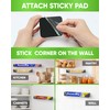 Skywin Adhesive Foil and Plastic Wrap Organizer Black, Fits Box