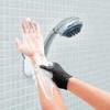 6 pares de guantes exfoliantes – Guantes de lavado negro