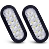 Avenemark 2 pcs 6 Inch Rubber Grommets White Light Sets