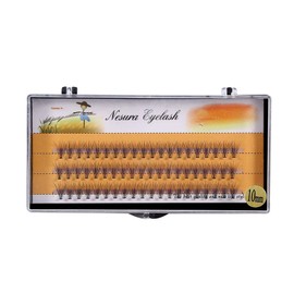 Haofy 60 Piezas Pestañas Postizas Extensiones de Pestañas Individuales Pestañas Falsas 9-12MM(10mm)