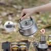 Boundless Voyage Ti3093D Titanium Kettle, For Camping, Barbecues, 28.7 fl
