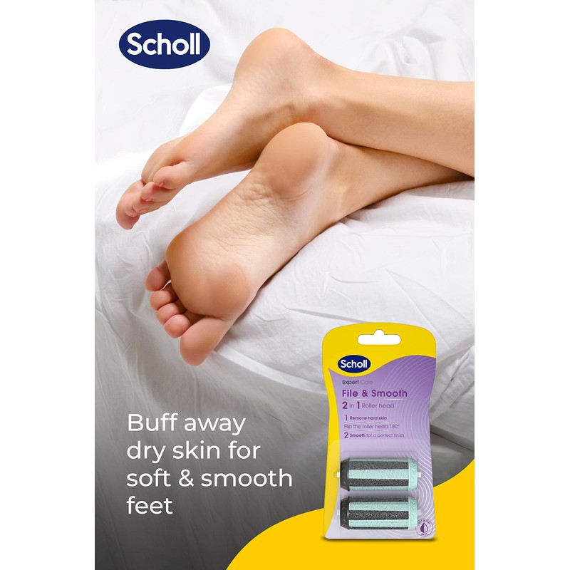 Scholl Expert Care 2-in-1 File and Smooth Foot File Refills