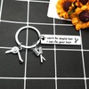 Funny Hairdresser Gift Idea Hairdresser Keyring Perfect for Salon Owner,or