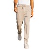 JMIERR Mens Linen Pants Elastic Waist Casual Linen Loose Boho
