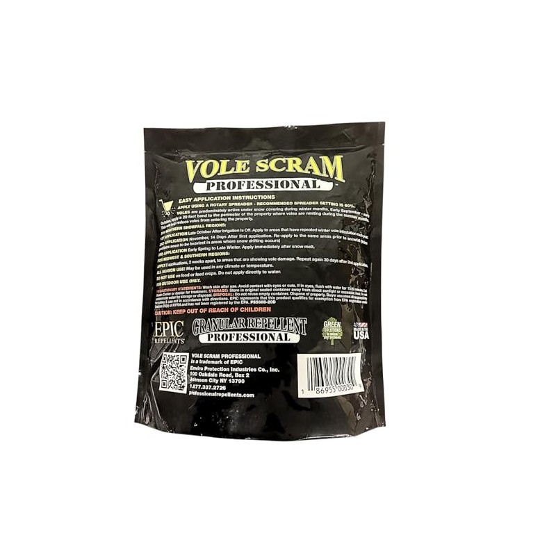 Epic Profession Vole Scram Repellent 10lb Bag
