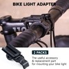 Dreyoo 2 Pack Bike Light Mount Adapter Compatible with NiteRider