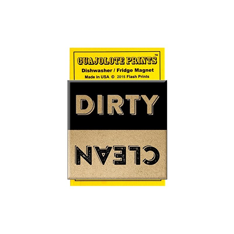 Dishwasher Magnet Clean Dirty Sign, Strong Clean and Dirty Magnet