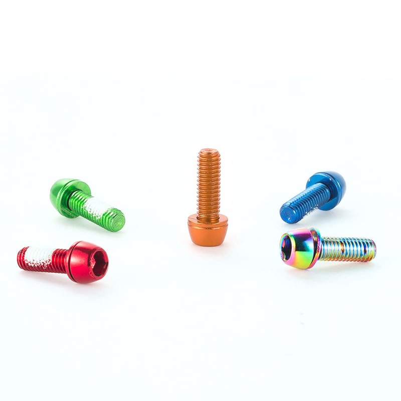 Chooee Bicycle Disc Brake Caliper Bolts, M6 X 18mm Caliper