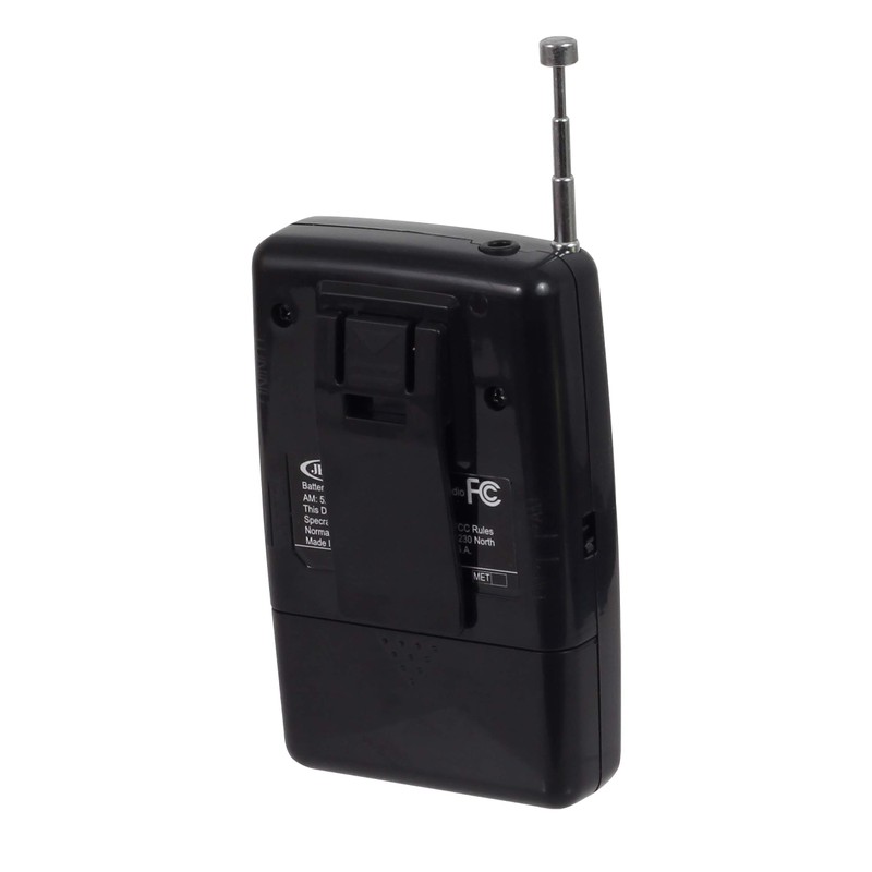 JENSEN MR-80 MR80 AM/FM Portable Pocket Radio