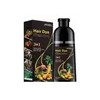 Shampoo Con Tinte Cubre Canas Natural 500 Ml. Color Negro