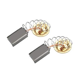 4 Pairs Replacement Carbon Brush for Mini Table Saw, Spring Carbon Brushes for Electric Grinders