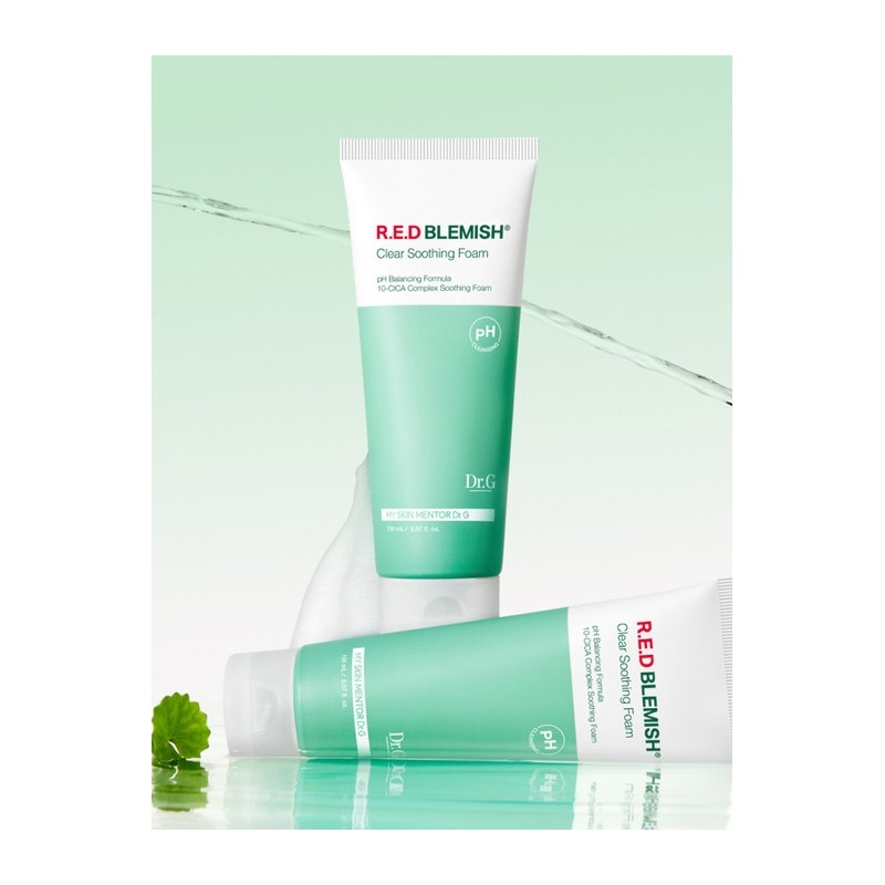 (1+1) Mildly acidic red blemish clear soothing foam 150mL /