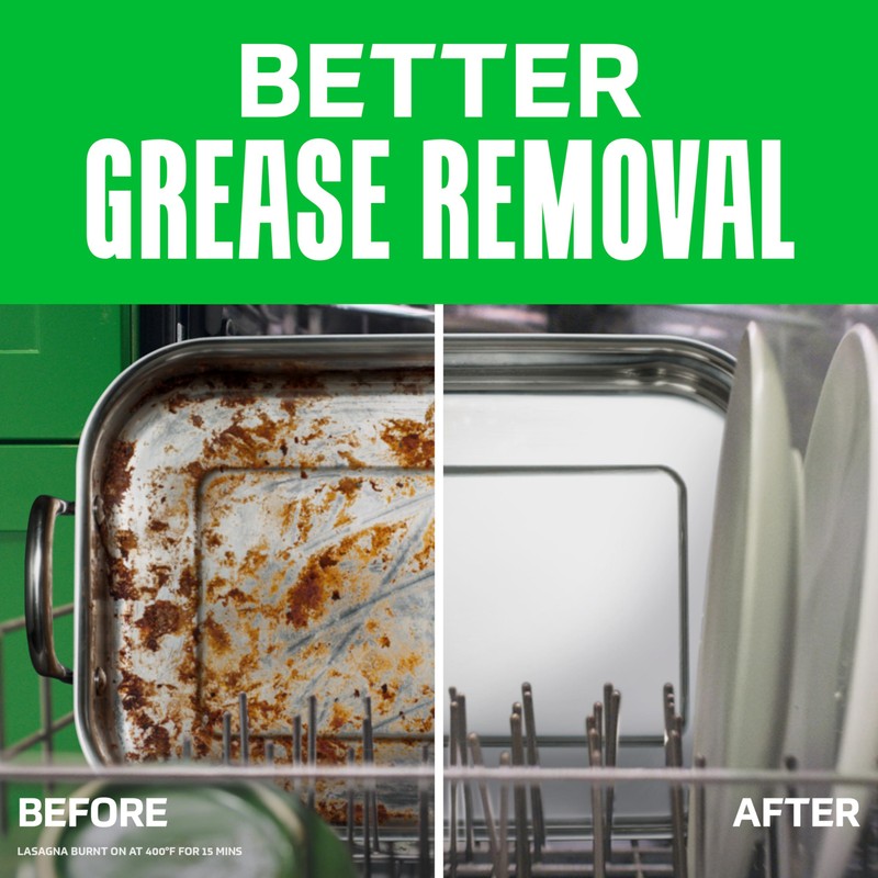 Cascade Platinum Dishwasher Pods, Dishwasher Detergent, Dish Detergent Soap, Lemon,