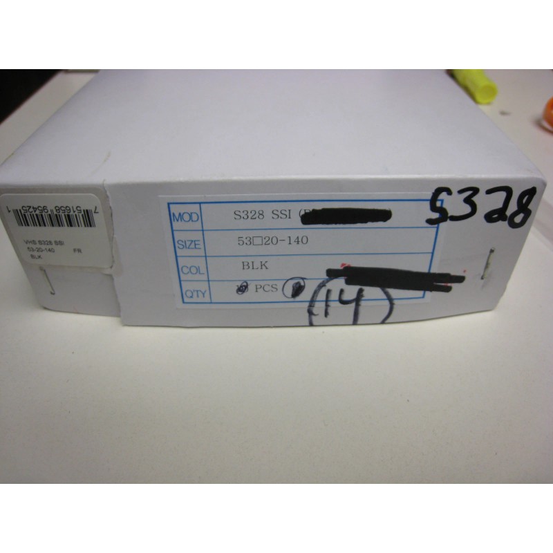 VAN HEUSEN EYEGLASS FRAMES Style S328 BLACK 53-20-140 With Geniric