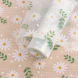 Arthome 30x1000CM Revestimiento de Gabinetes de Cocina,Forro para Estantes Repisas y Cajones,Revestimientos para Repisas,Protector Gabinete Cocina Antideslizante y Cortable Vinilo de Flor