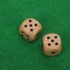Four Sided Flop Game for Kids Adults Wooden Board Game
