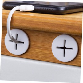 Gatuida 16pcs Cable Cover Desk Cable Hider Desk Grommet Wire Grommet Cord Holder for