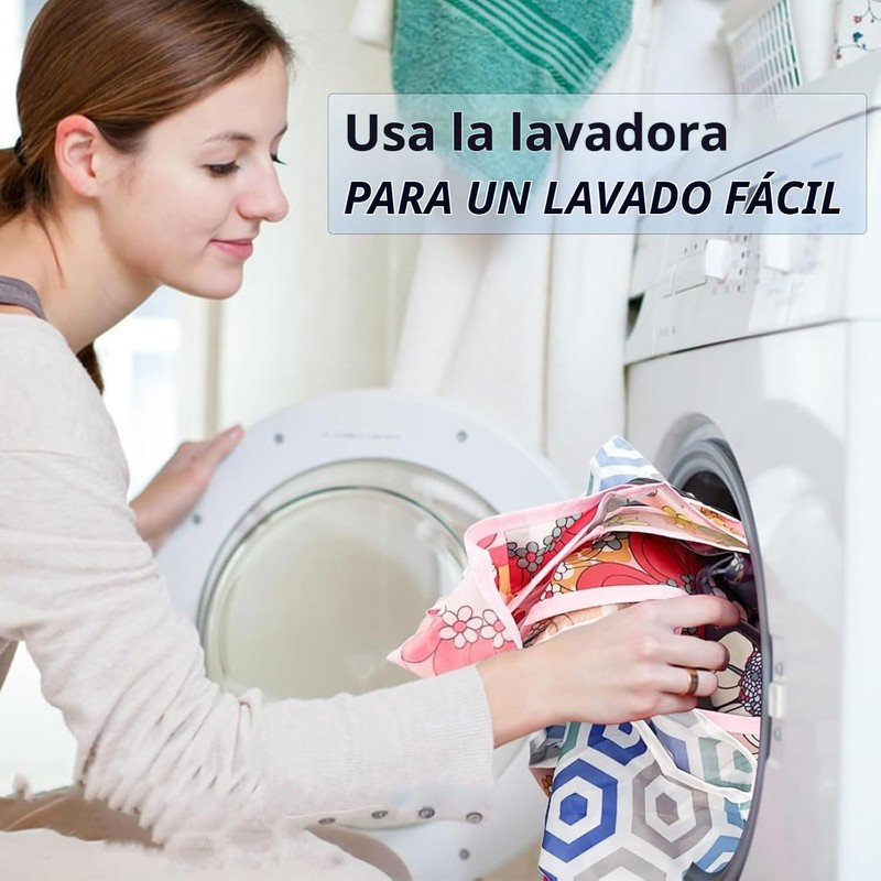 9 Piezas Golsas de Comestibles Reutilizables Paquete,Grandes Bolsas de Bolsa