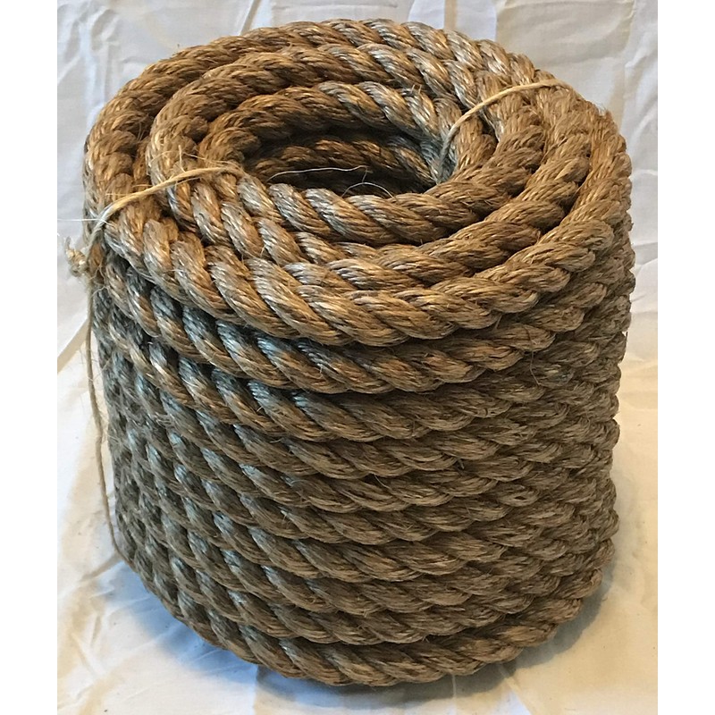 1" X 100' TREATED Manila Rope Boat docks Tree Farm
