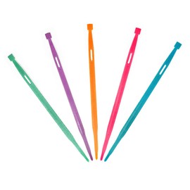 POFET 10 Pieces Sewing and Craft Tools Set 5 Colors with Multifunctional Thang Sewing Tools and Seam Press Tool (Blue, Purple, Green, Orange, Red)