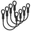 SDTC Tech 4-Pack Heavy Duty Loop End Cable Braided Stainless