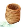 Operitacx Tea Set Basket Rattan Woven Tea Set Container Rattan