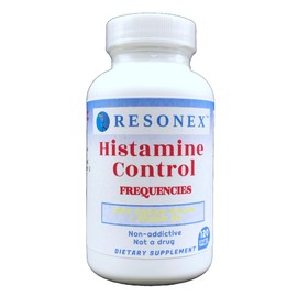 Resonex Histamine Control with Natural Frequencies - 120 Tablets - with Natural Frequencies of HNMT and DAO enzymes to Help Control Histamine Levels