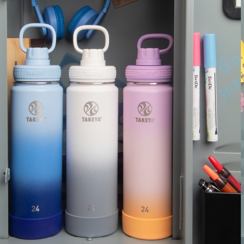 Takeya Actives 24 oz Vacuum Insulated Stainless Steel Water Bottle