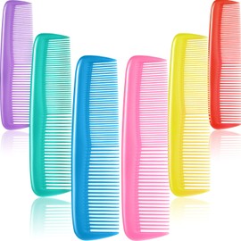 12 Pieces Colorful Hair Combs Set, Hair Combs Set, Hair Combs for Women and Men, Colorful Coarse, Fine Dressing Comb (12 Pieces)