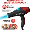 Professional Ionic Salon Hair Dryer, 2200 Watt Powerful AC Motor