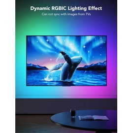 Govee TV LED Backlight, RGBIC TV Backlight for 55-65 inch TVs, Smart LED Lights