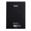 Rhodia Wirebound Notepad, A4, Dot - Black (185039C)