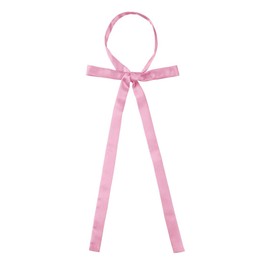 Allegra K School Ribbon, Uniform Ribbon, Ribbon Tie, Solid Color, Bowtie, Bowtie, High School Student Uniform, Pink