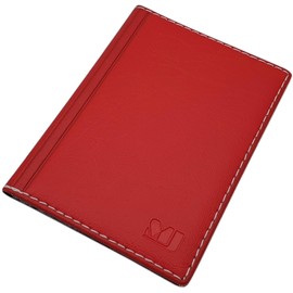 MJ Design Germany Elegant ID / Credit Card Holder with Contrasting Stitching, 4 Compartments, Made in the EU Ausweistasche Multicolour