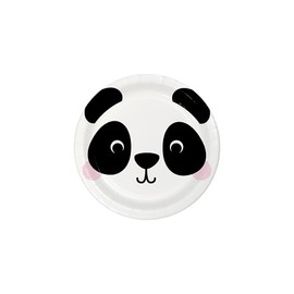 Trendware Panda Paper Plates, 24 Count