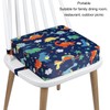Portable Booster Cushion Non Slip Washable Detachable High Density Sponge