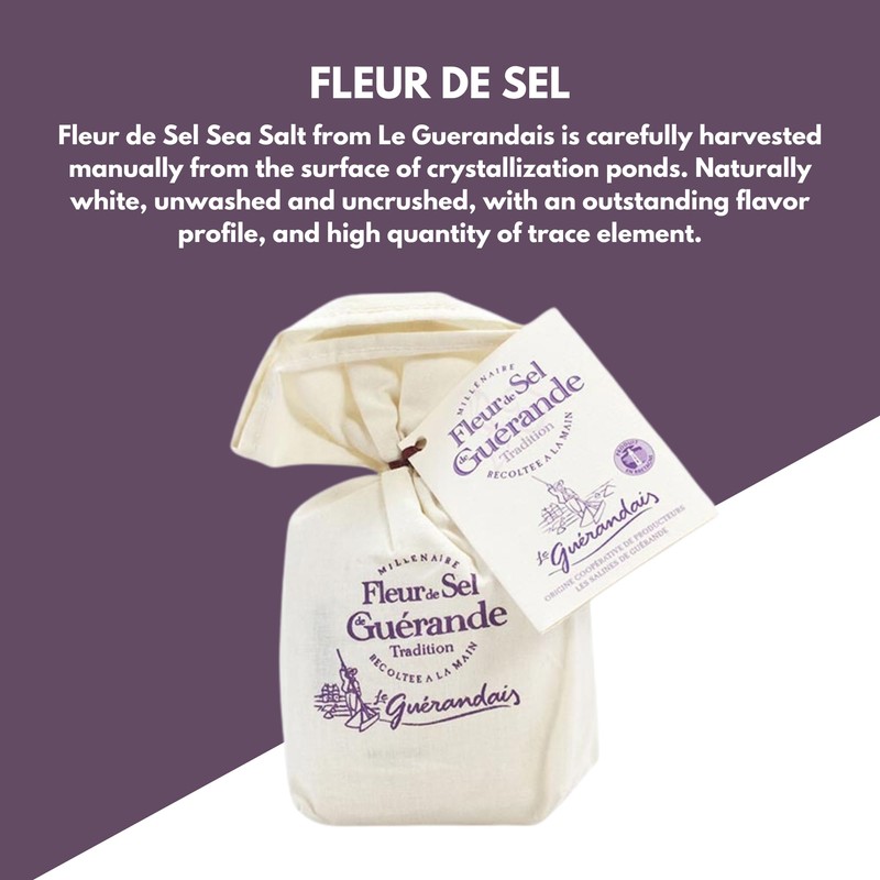 Le Guerandais Fleur De Sel De Guerande Linen Bag 4.4