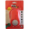 Fixo Punch with Shape, Circle, 3.8 cm, Red, Large