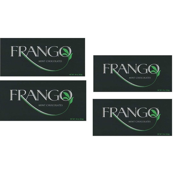 Frango Mint Chocolates - Milk Chocolate - 1 lb Box (1 lb Box pack of 4)