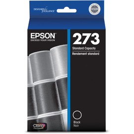 EPSON T273 Claria Ink Standard Capacity (T273020) for Select Epson Expression Premium Printers ,Black
