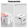 Gravity Sensor Cubic Digital Timer with Display Time Management for