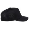 Lids Tee Box 5-Panel Performance Tech Adjustable Snapback Cap, Black,
