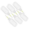 Hohopeti 6 Pack Plastic Glue Squeeze Bottles Refillable Cosmetic Container
