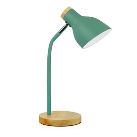 Himmel Desk Lamp, Adjustable Metal Table Lamp, Children's Table Lamp for Bedroom, Living Room, E27 Socket Reading Next Lamp (Green)