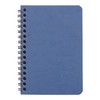 Clairefontaine 785964C Collection Age Bag Blue Spiral Notebook - 9x14