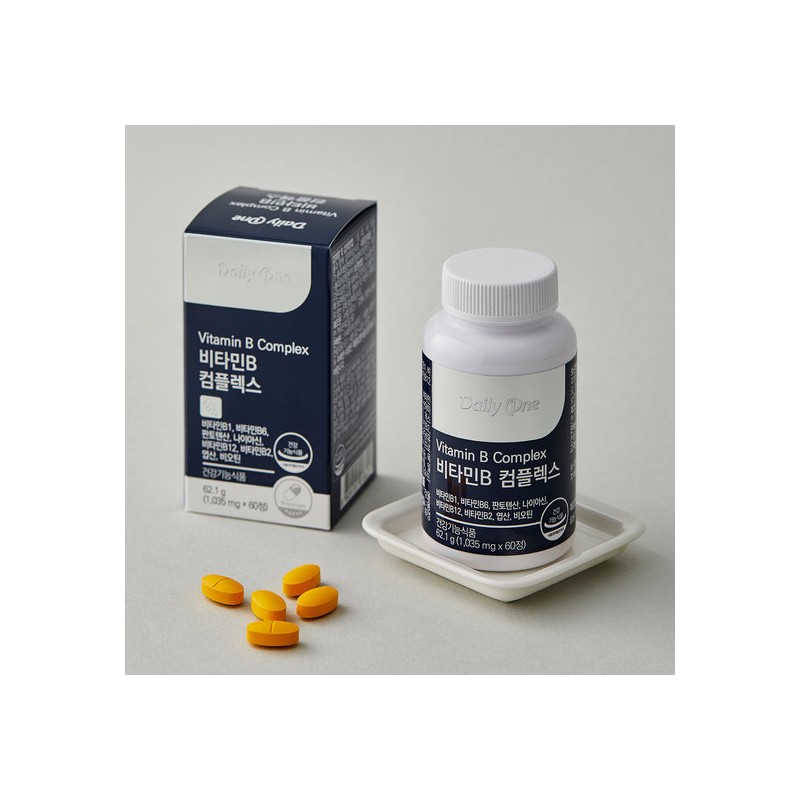 Daily One Vitamin B Complex 1,035mg x 60 tablets x