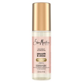 Shea Moisture Coconut & Hibiscus Smooth & Shine Oil Coconut & Hibiscus Softens And Hydrates Hair With Manketti And Coconut Oil For A Lightweight Texture 3.3 Fl Oz