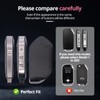 for Kia Key Fob Cover with Keychain.No Screws Required for