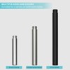 Nuodan Shower Extension Arm, Solid Stainless Steel Shower Pipe Extension